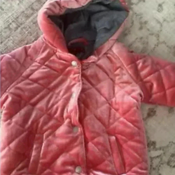 7 for all mankind girls velvet pink jacket 2T - Picture 2 of 7